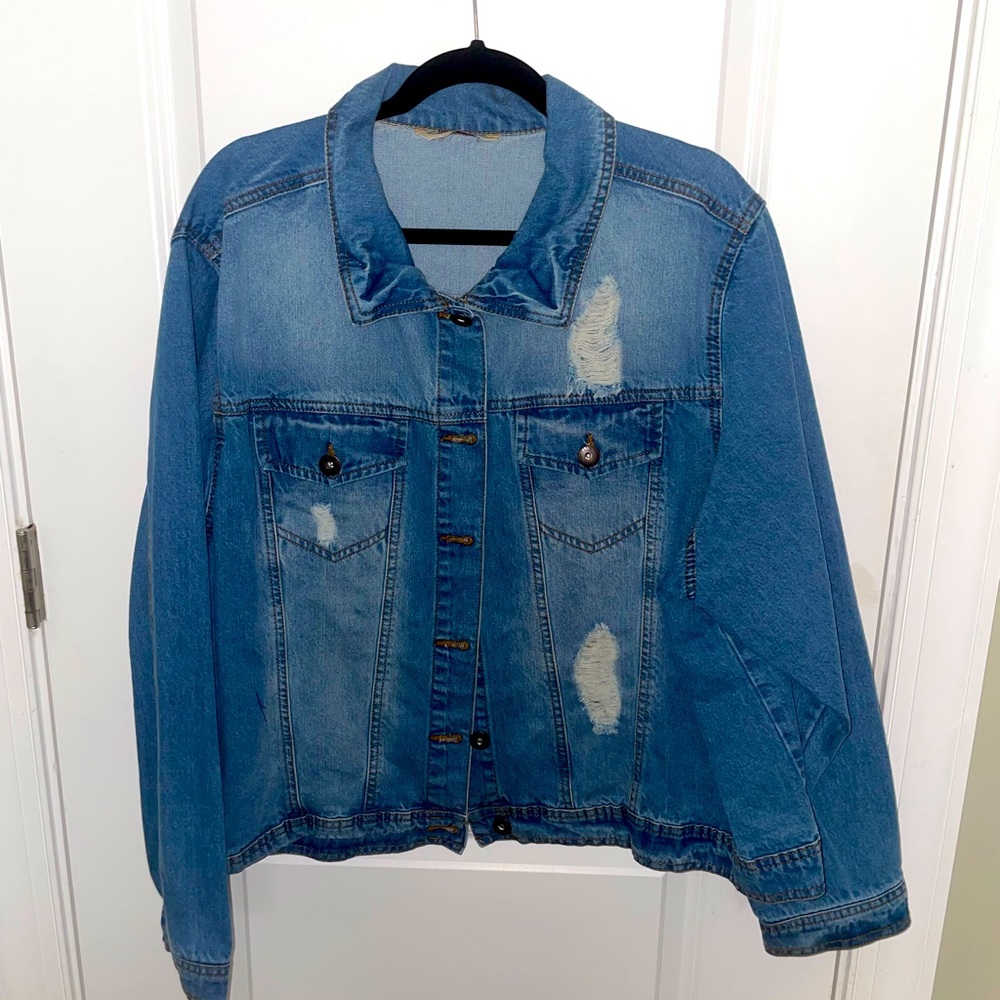Plus size Jean jacket